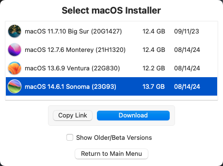 macOS